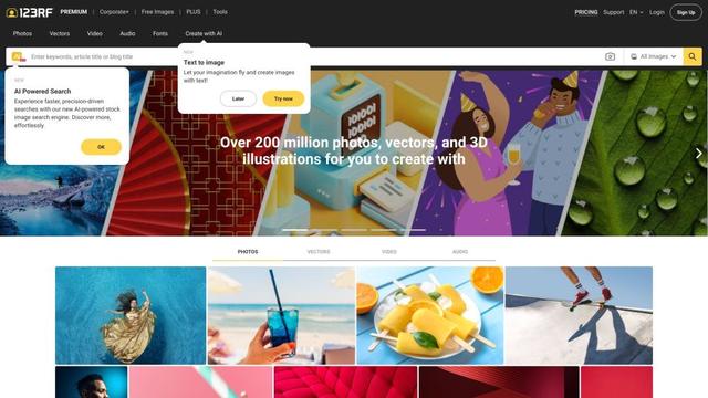 Обзор 123RF: Платформа стокового контента с искусственным интеллектом для креативщиков