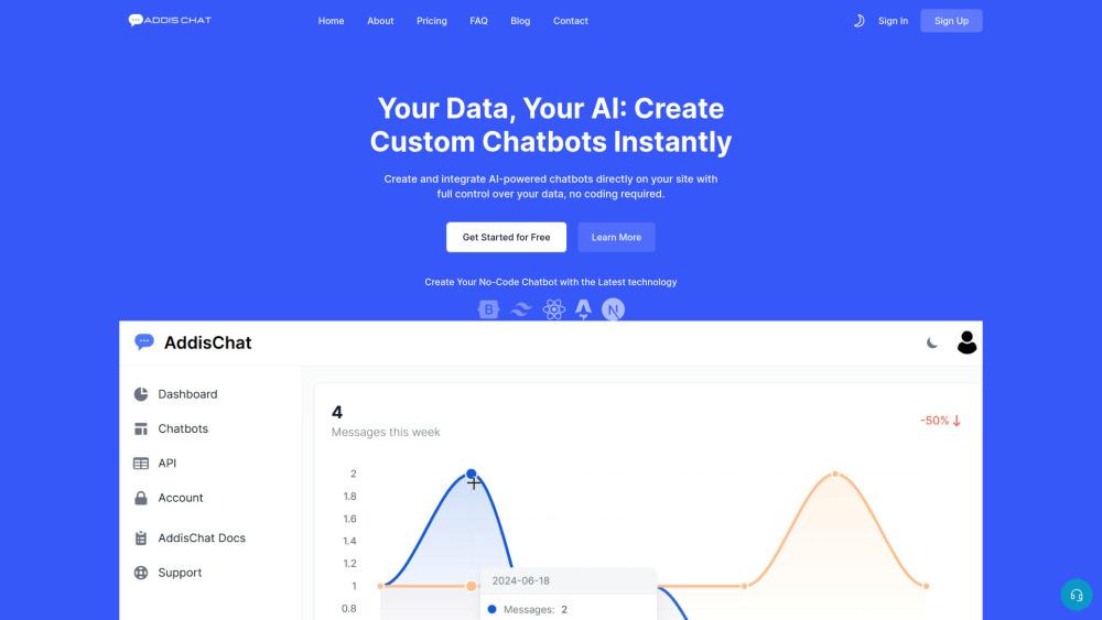 AddisChat - AI-Powered Chatbot Platform for Efficient Customer Support