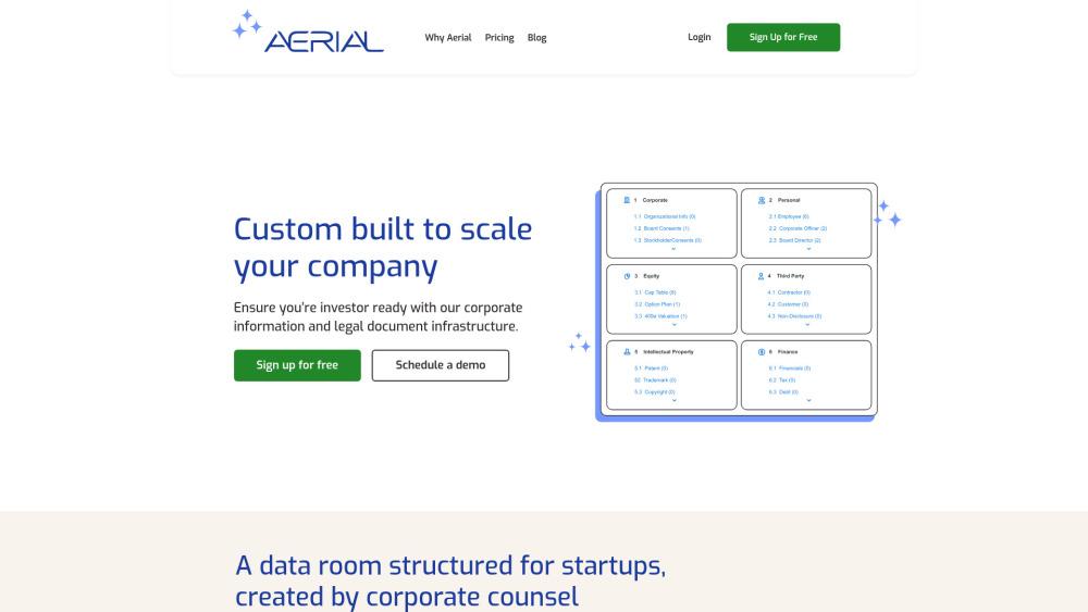 Aerial - Effortless Legal Document Management