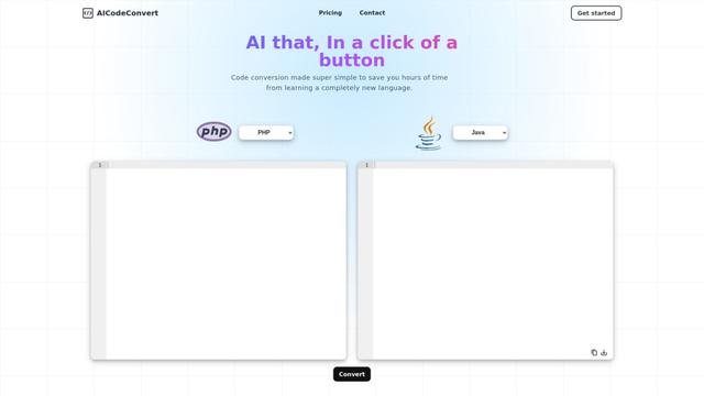 AI Code Convert