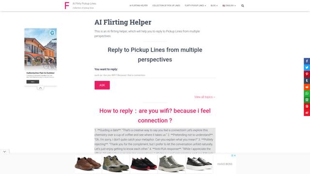 AI Flirting Helper