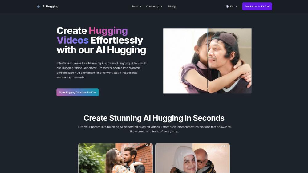 AI Hugging: Create Heartwarming Hug Videos with AI Technology