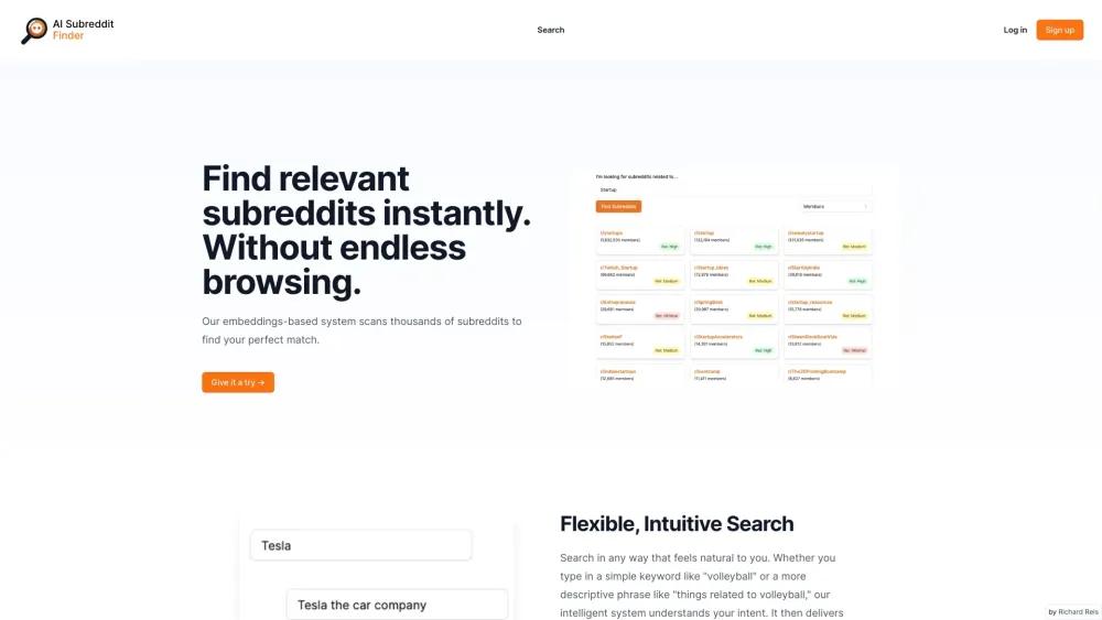 AI Subreddit Finder - Discover Relevant Subreddits with AI