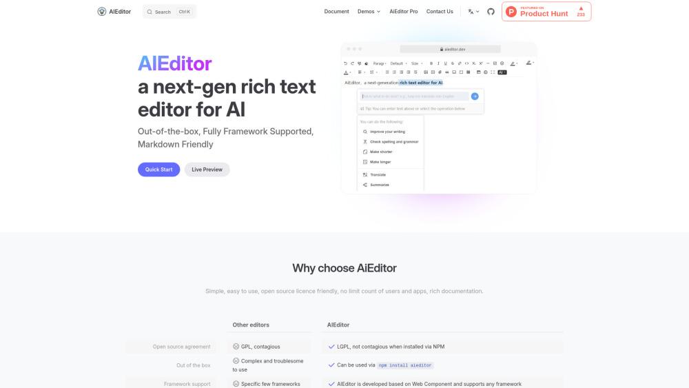 AiEditor