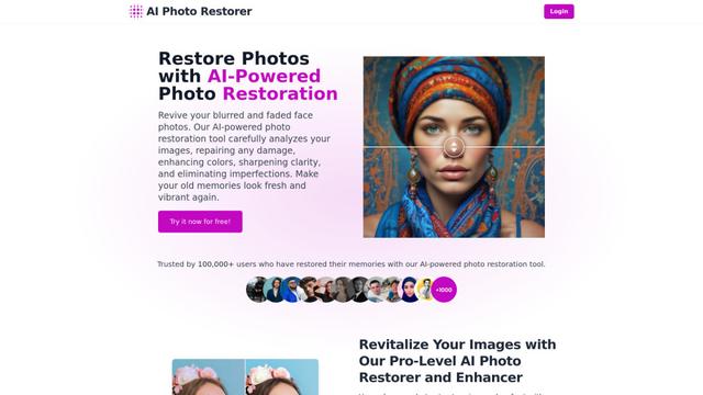 AI Photo Restorer