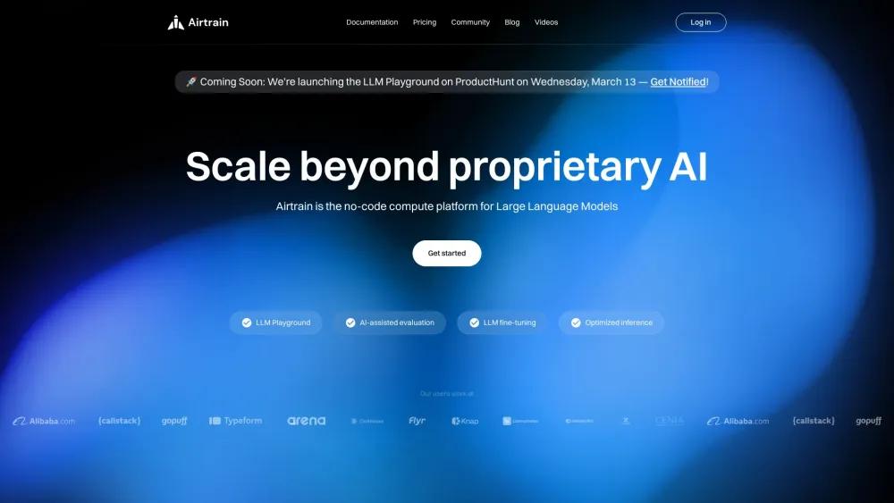 Airtrain.ai - No-Code Compute Platform for Large Language Models