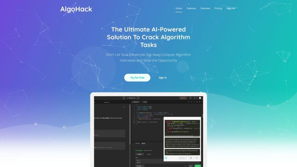 AlgoHack - AI-Powered Coding Interview Prep