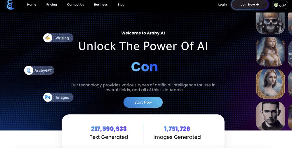 Araby.ai - Boost Your Productivity with AI-Powered Tools