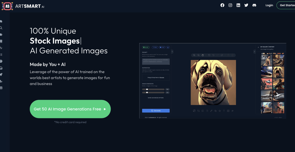 ArtSmart AI - AI Image Generator for Realistic Images