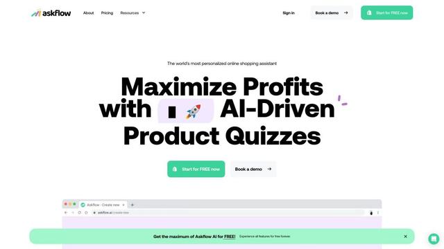 Comment utiliser Askflow : Augmentez vos ventes Shopify avec des quiz IA
