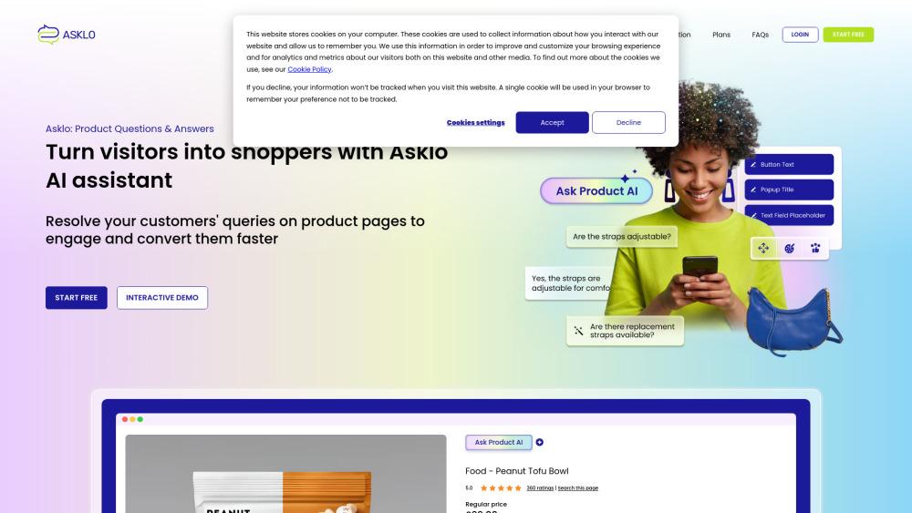 Asklo: AI-Powered Product Q&A Platform