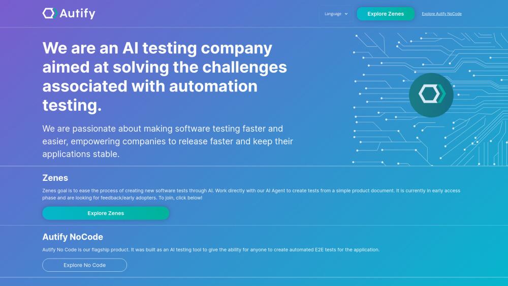 Autify - AI-Powered Automated Testing for All