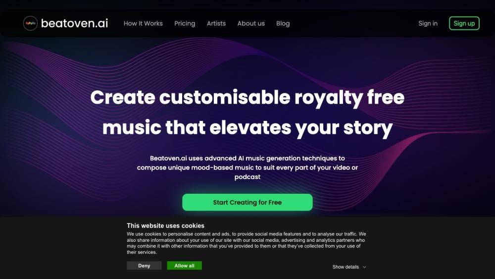 Beatoven.ai - AI Music Generation for Creators