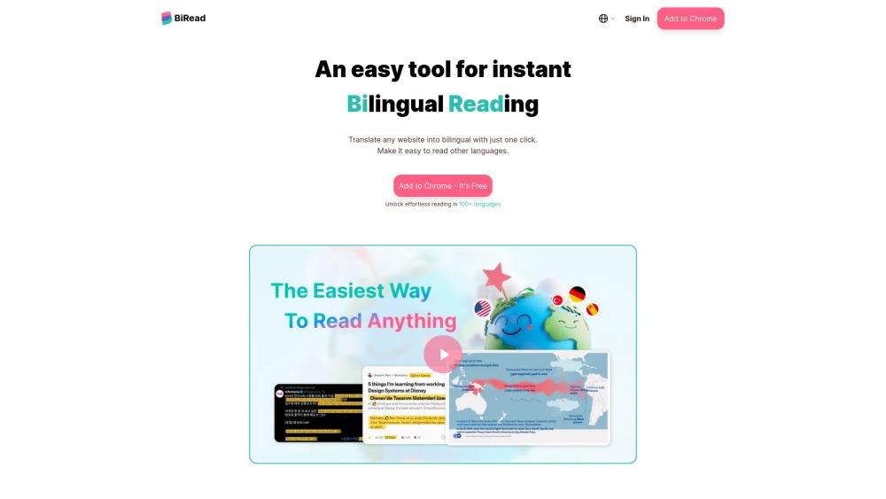 BiRead - Bilingual AI Browser Extension