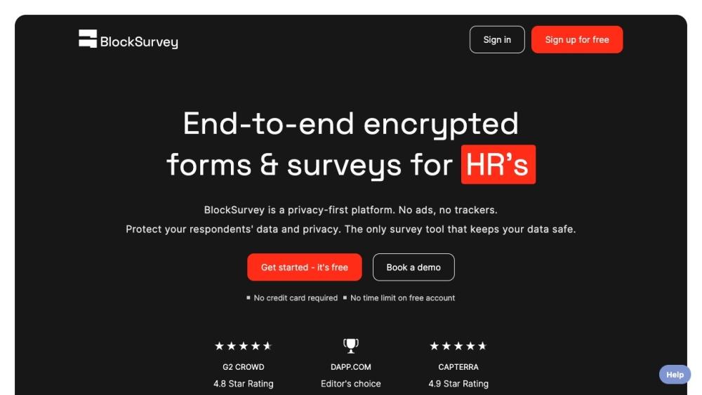 BlockSurvey - Secure Web3 Forms & Surveys