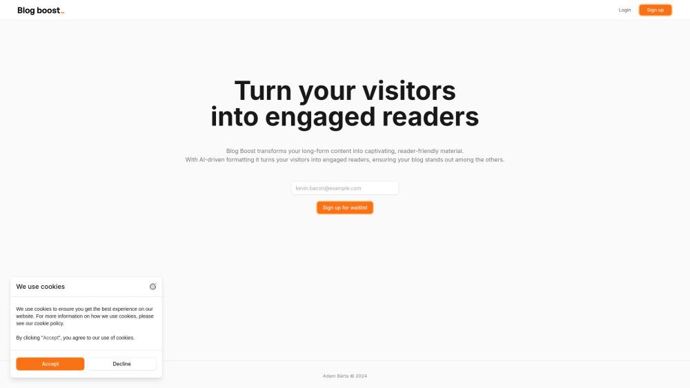 BlogBoost - AI-Powered Content Enhancement for More Traffic