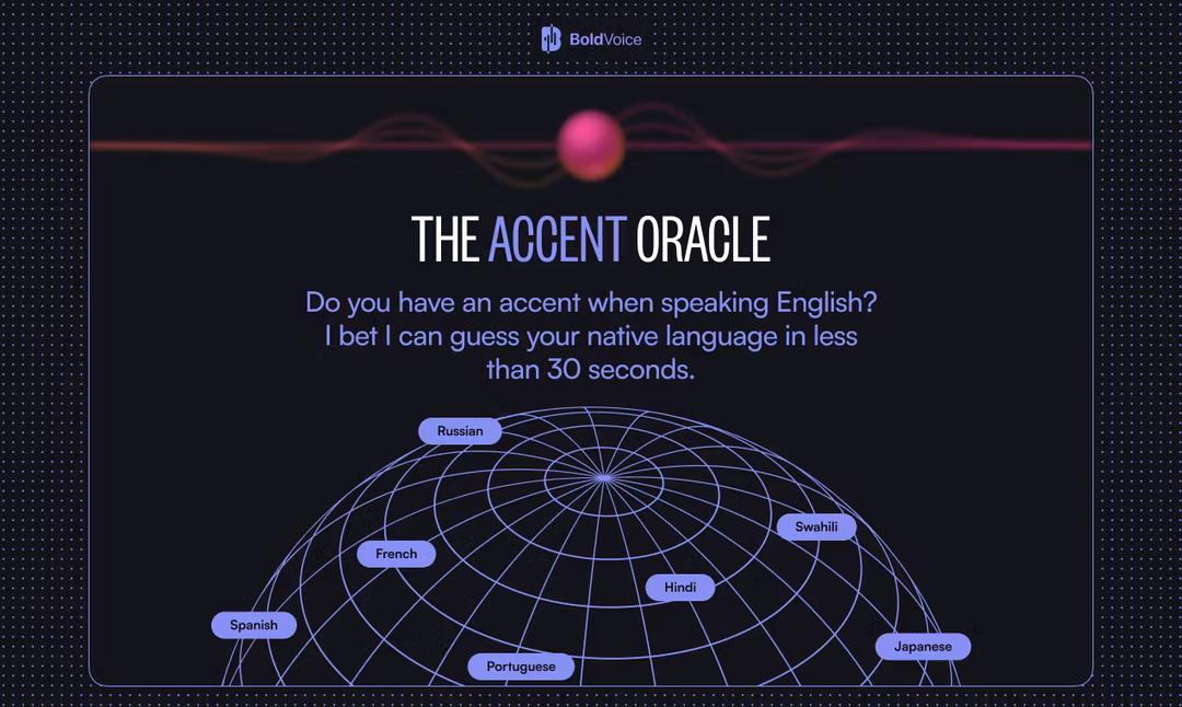 BoldVoice Accent Oracle