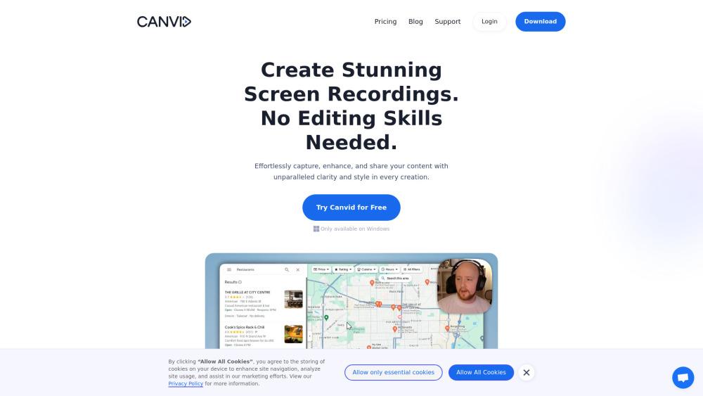 Canvid AI Screen Recorder