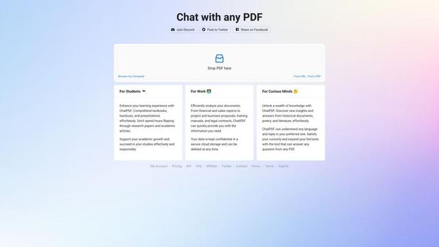 Как использовать ChatPDF: Руководство по вашему AI-помощнику для работы с PDF