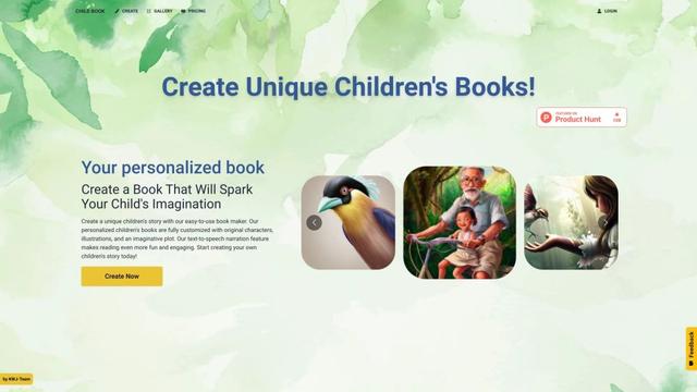 Child Book Create