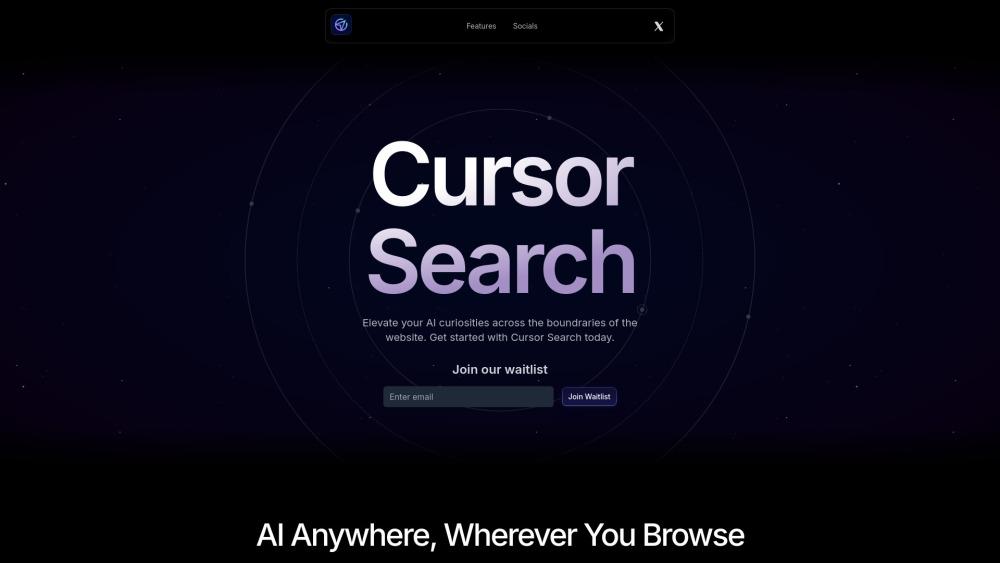 Cursor Search