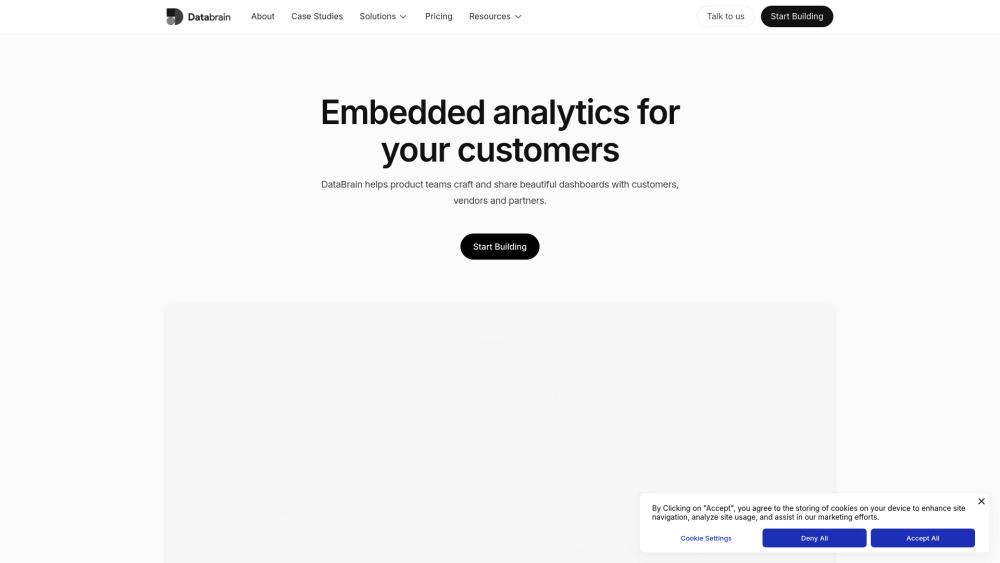 DataBrain: AI-Powered Embedded Analytics for Business Decision-Making