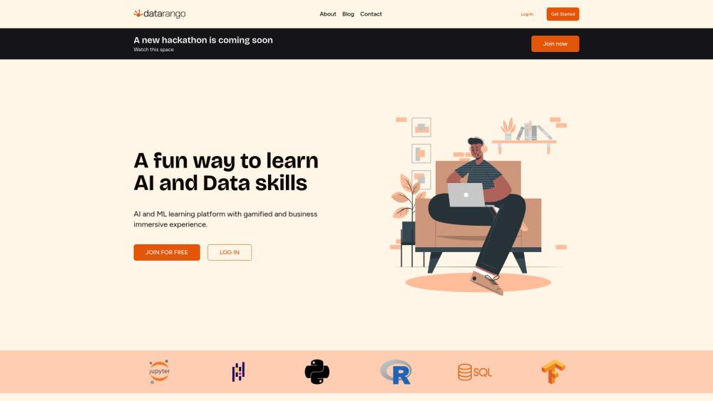 Datarango: Gamified AI and Data Skills Learning Platform