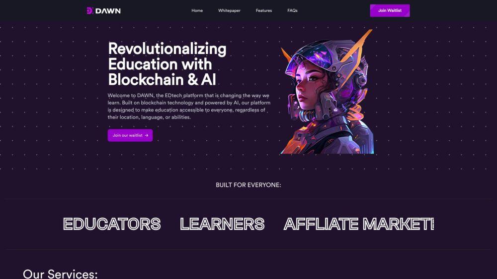 DAWN AI - Inclusive Education Platform