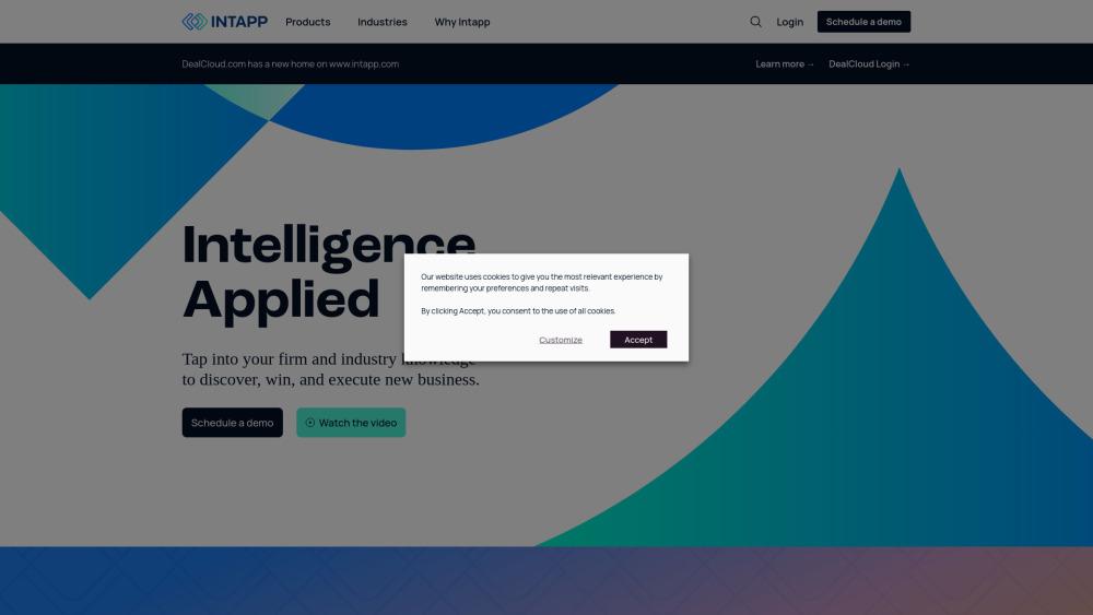 Intapp | Intelligence Applied