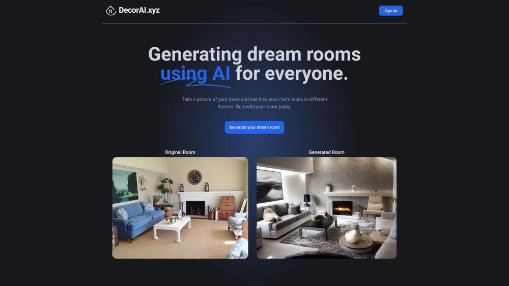 DecorAI - Transform Spaces with AI-Powered Interior Design