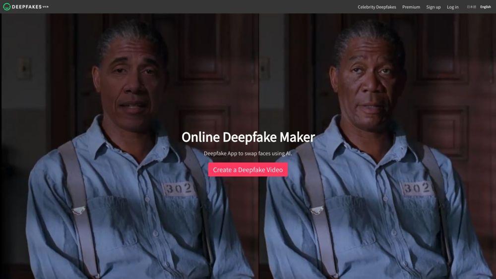 Deepfakes Web - AI-Powered Face Swap Video Creator