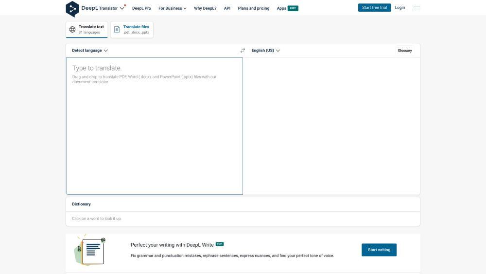 DeepL - AI-Powered Translation Service