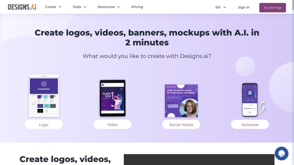 Designs.ai - AI-Powered Creative Platform