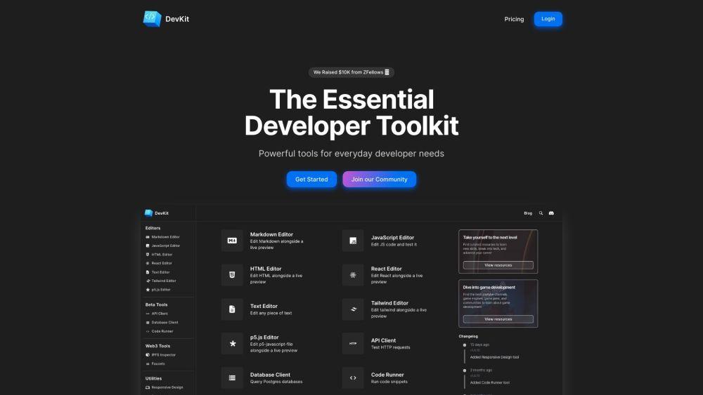 DevKit - AI-Powered Developer Toolkit
