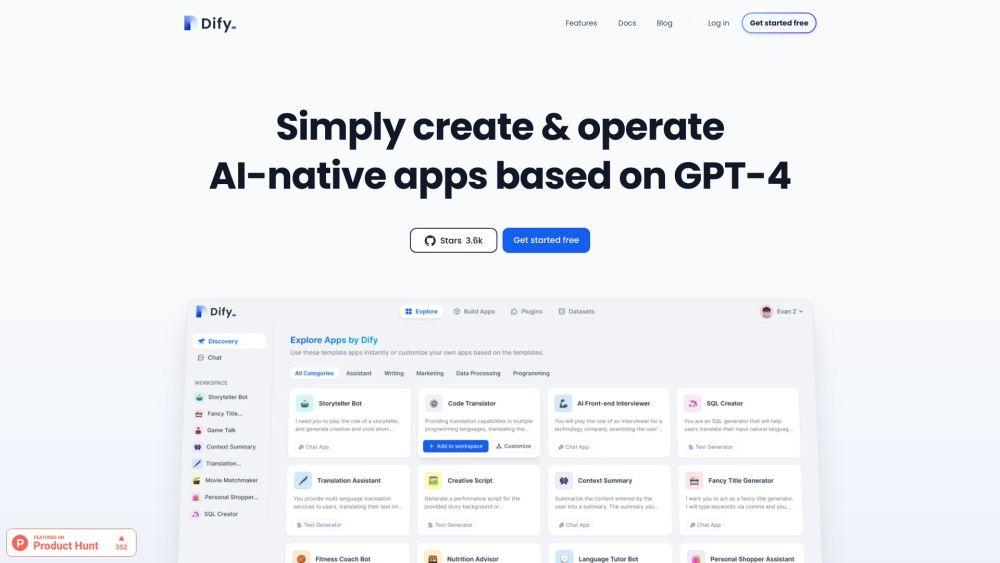 Dify - Open-Source LLM App Development