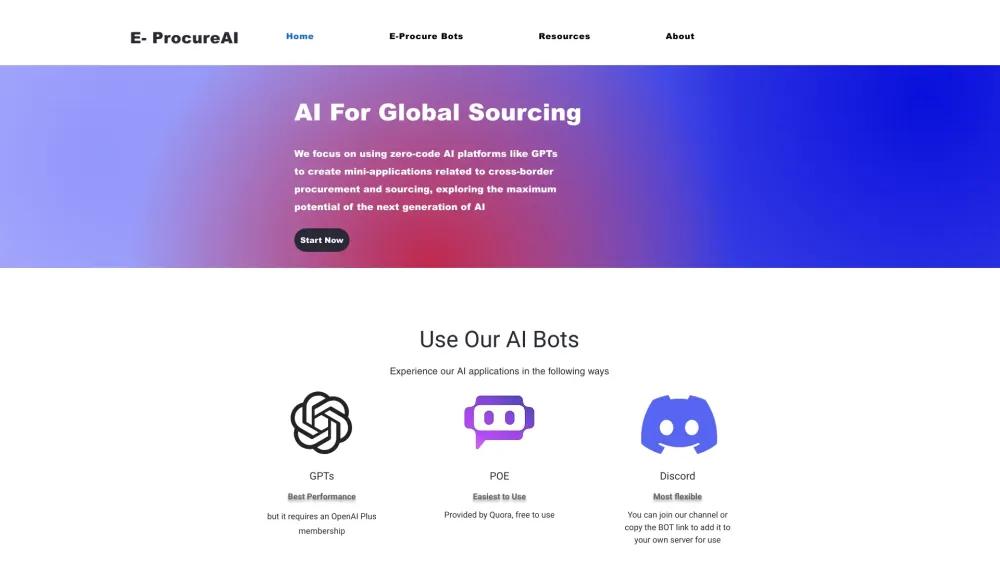 E-ProcureAI - AI-powered Procurement Platform