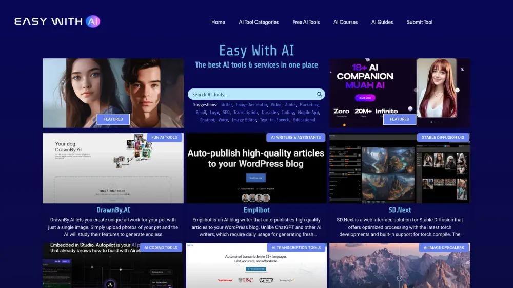 Easy With AI - Best AI Tools & Services
