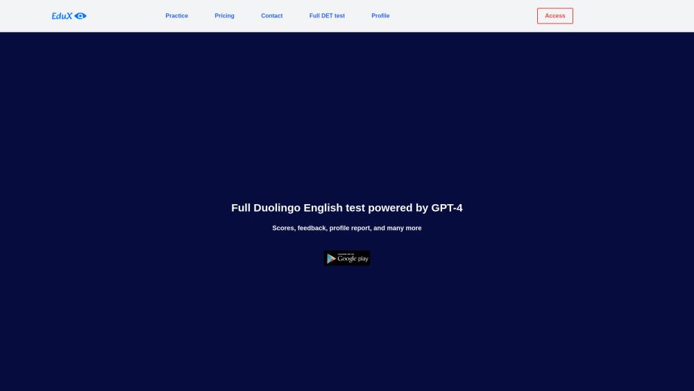 Duolingo English Test Practice Platform