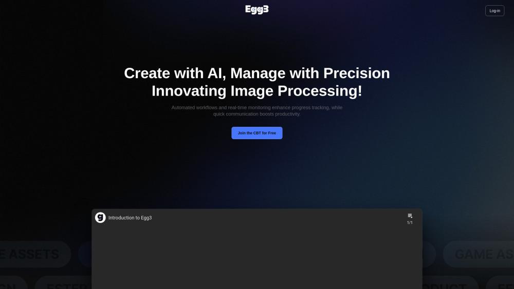 Egg3 - AI-Driven Image Management for Teams