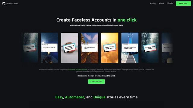 Faceless Review: AI-Powered Anonymous Content Creation