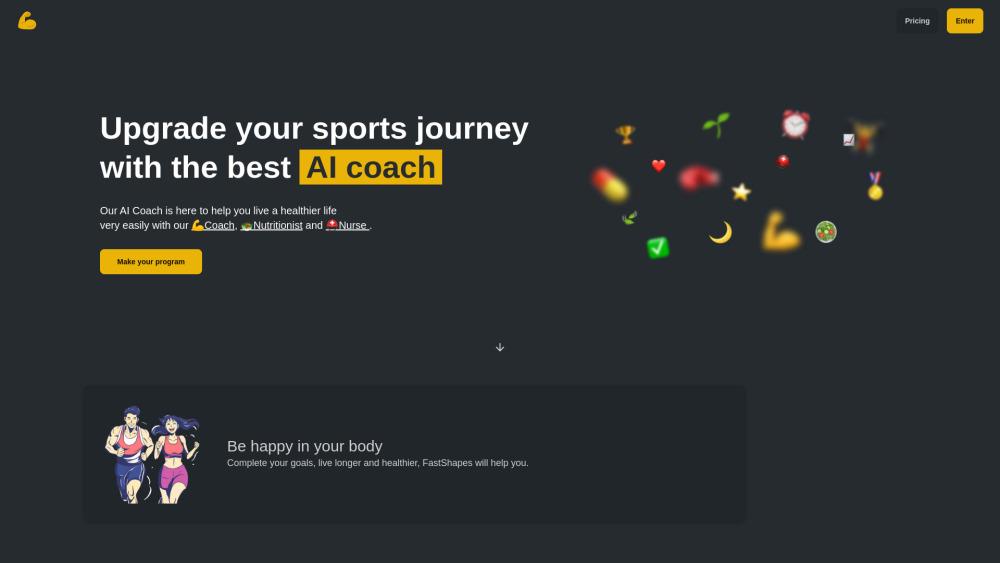 FastShapes - Personalized AI Fitness Coach