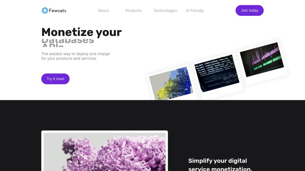 Fewsats - Serverless Monetization Platform with L402 Protocol