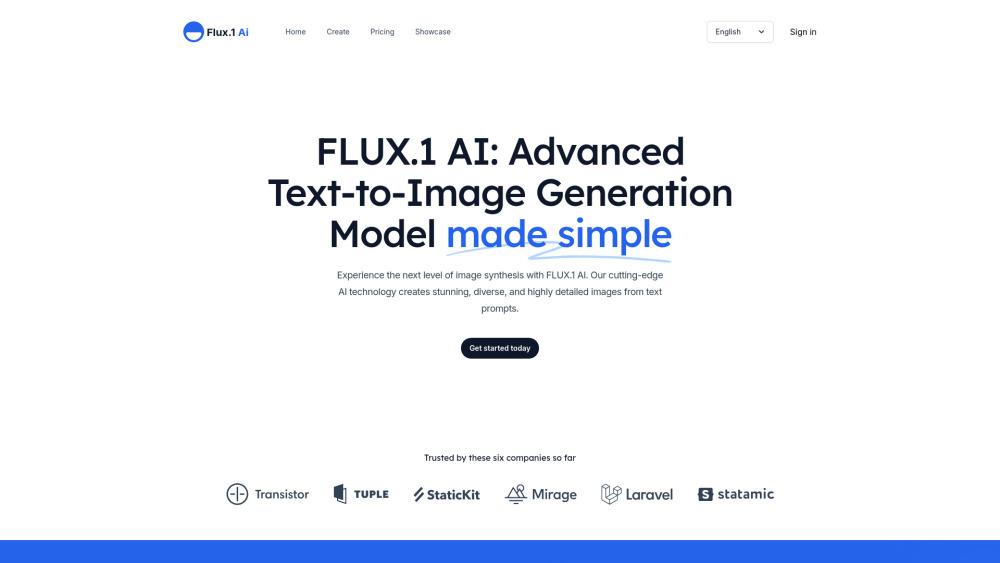 FLUX.1 AI - State-of-the-Art Text-to-Image Generation