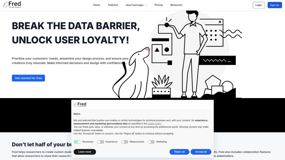 Fred - All-in-One UX Research Platform