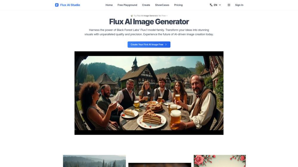 Flux AI Studio - AI-Powered Image Generation