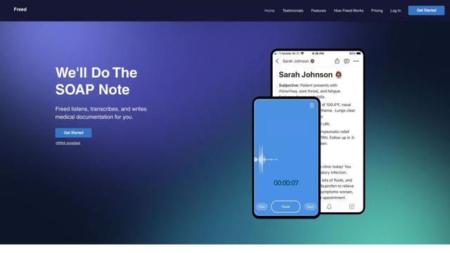 Freed | The AI Medical Scribe for Clinicians