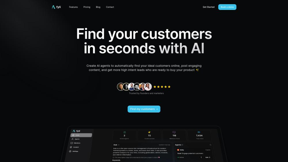 Fyli - AI Marketing Automation for Startups