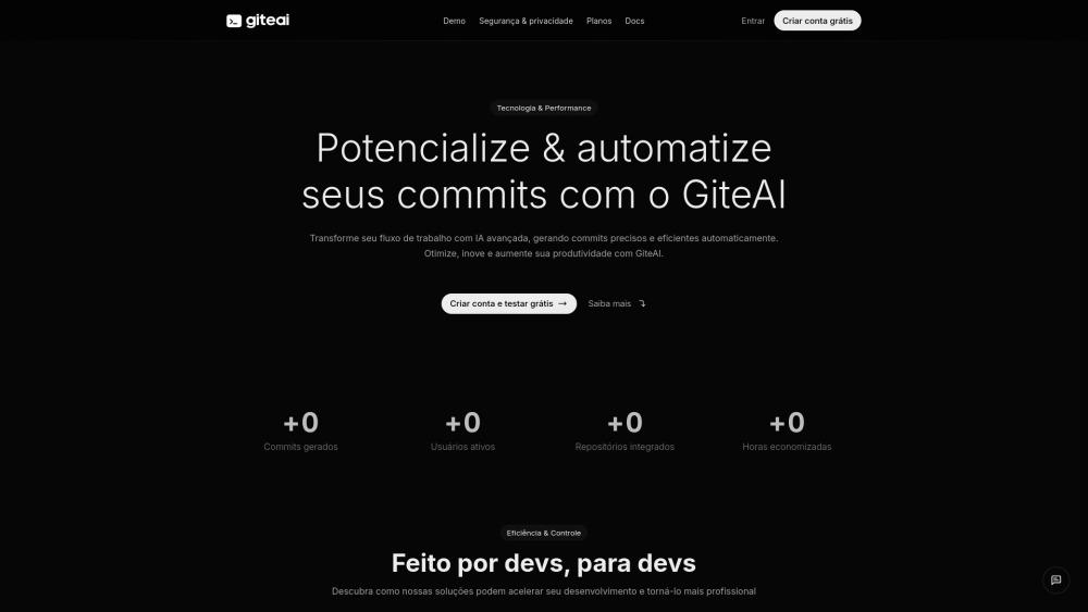 GiteAI: AI-Driven Commit Message Generator for Efficient Software Development