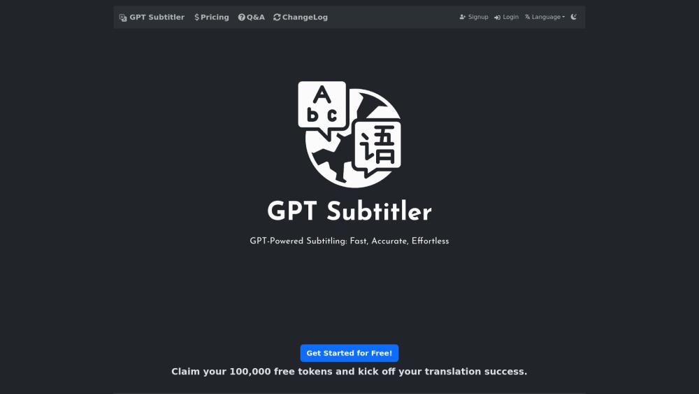 GPT Subtitler - Smart Subtitle Translation