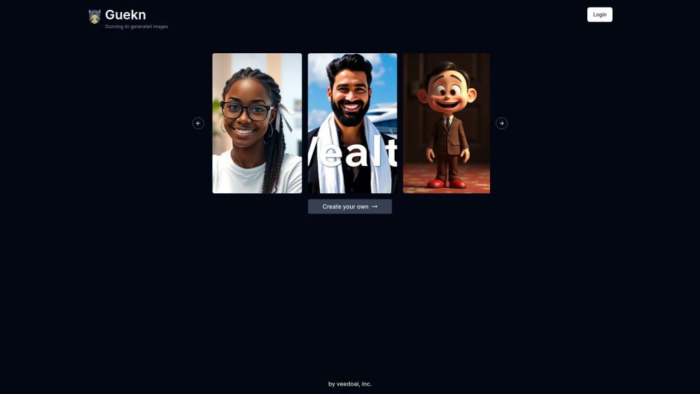Generate Stunning Images with Guekn